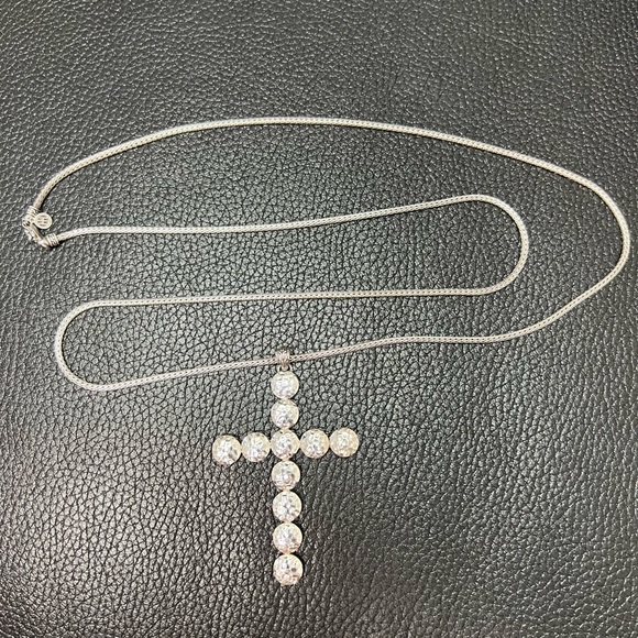 John Hardy large dot cross and chain 34 inch - Picture 8 of 12